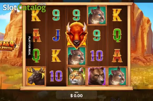 Οθόνη2. Buffalo: Wild Power Κουλοχέρης