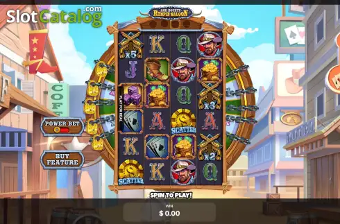 Οθόνη2. Ace Bounty ReSpin Saloon Κουλοχέρης