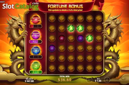 Οθόνη3. Zhulong's Treasure Κουλοχέρης