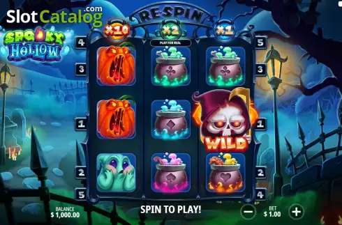 Οθόνη2. Spooky Hollow Κουλοχέρης