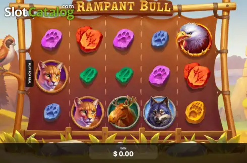 Οθόνη2. Rampant Bull Κουλοχέρης