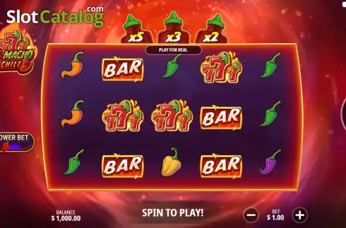 Οθόνη2. 777 El Macho Chilli Κουλοχέρης