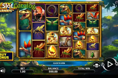 Οθόνη2. T-Rex Treasure Hunt Κουλοχέρης