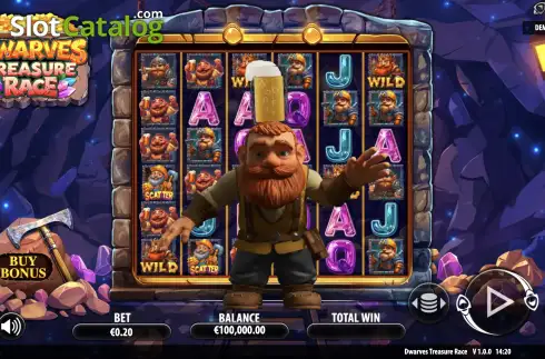 Οθόνη2. Dwarves Treasure Race Κουλοχέρης