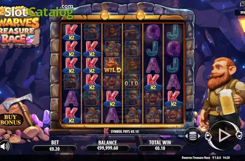 Οθόνη3. Dwarves Treasure Race Κουλοχέρης