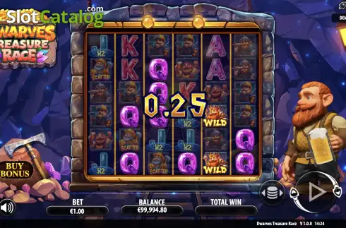 Οθόνη4. Dwarves Treasure Race Κουλοχέρης