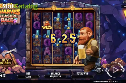 Οθόνη5. Dwarves Treasure Race Κουλοχέρης