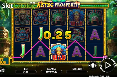 Οθόνη3. Aztec Prosperity Κουλοχέρης