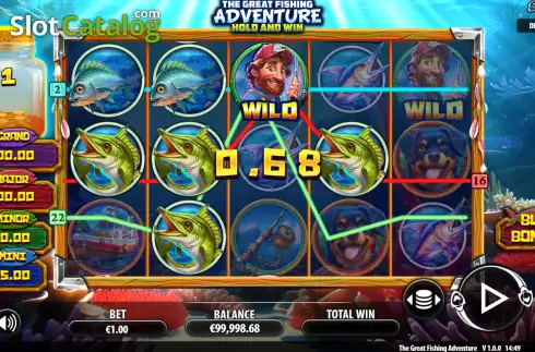 Οθόνη3. The Great Fishing Adventure Κουλοχέρης 