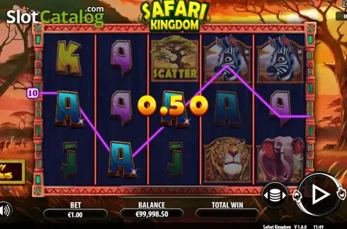 Οθόνη3. Safari Kingdom Κουλοχέρης
