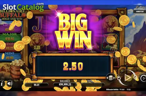 Οθόνη6. Billionaire Buffalo Hold and Win Κουλοχέρης