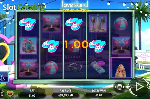 Οθόνη6. Love Island - Love in a Spin Κουλοχέρης