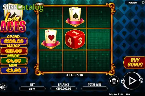 Οθόνη2. Lucky Aces Κουλοχέρης