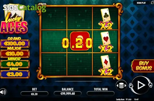 Οθόνη3. Lucky Aces Κουλοχέρης