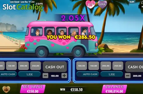 Οθόνη3. Love Island - Love Bus Κουλοχέρης 