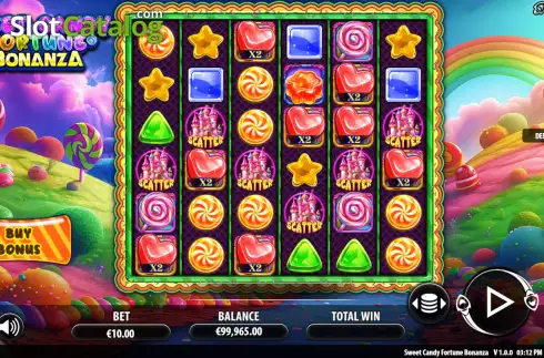 Οθόνη2. Sweet Candy Fortune Bonanza Κουλοχέρης