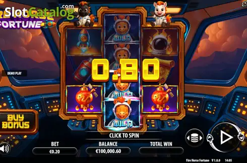 Οθόνη3. Fire Horse Fortune Κουλοχέρης
