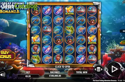 Οθόνη2. The Great Fishing Adventure Bonanza Κουλοχέρης