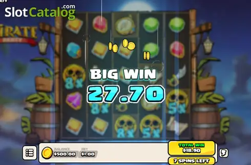 Οθόνη3. Pirate Party (Pocket Play) Κουλοχέρης