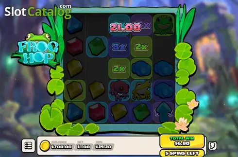Οθόνη3. Frog Hop Κουλοχέρης