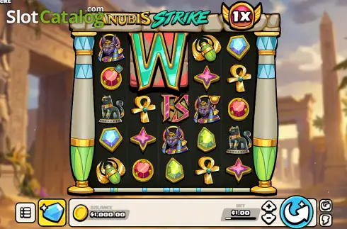 Οθόνη2. Anubis Strike Κουλοχέρης