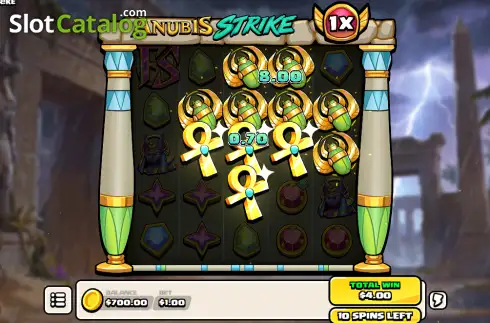 Οθόνη3. Anubis Strike Κουλοχέρης
