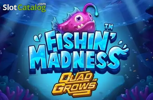 Fishin Madness QUADGROWS Λογότυπο Fishin Madness QUADGROWS Λογότυπο