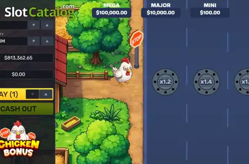 Οθόνη2. Chicken Bonus Κουλοχέρης