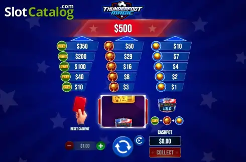 Οθόνη2. Thunderfoot Magic Κουλοχέρης