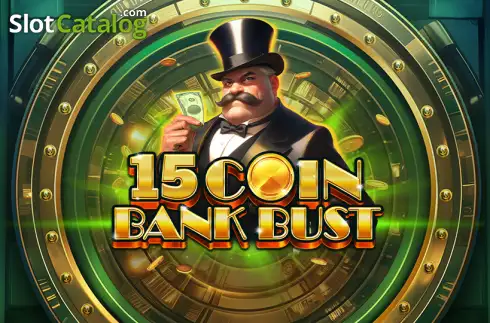 15 Coin Bank Bust Λογότυπο