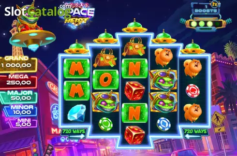 Οθόνη2. Vegas Space Heist Κουλοχέρης