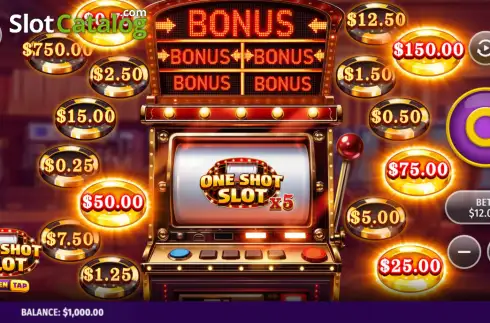 Οθόνη2. One Shot Slot Κουλοχέρης