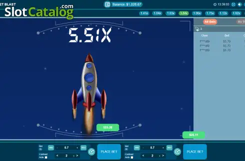Οθόνη3. Rocket Blast Κουλοχέρης 