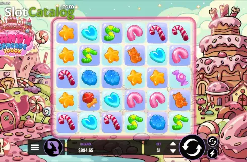 Οθόνη2. Candy Crusade 1000x Κουλοχέρης