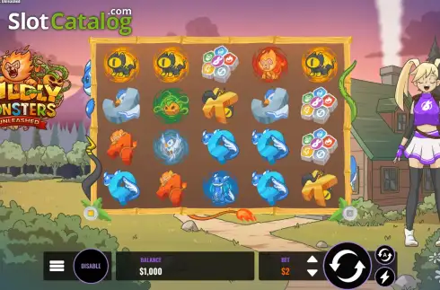Οθόνη2. Wildly Monsters: Unleashed Κουλοχέρης 