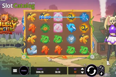 Οθόνη3. Wildly Monsters: Unleashed Κουλοχέρης 