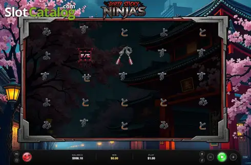 Οθόνη2. Dirty Sticky Ninjas Κουλοχέρης 