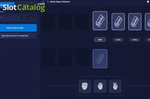 Οθόνη2. Rock Paper Scissors (Rainbet Originals) Κουλοχέρης