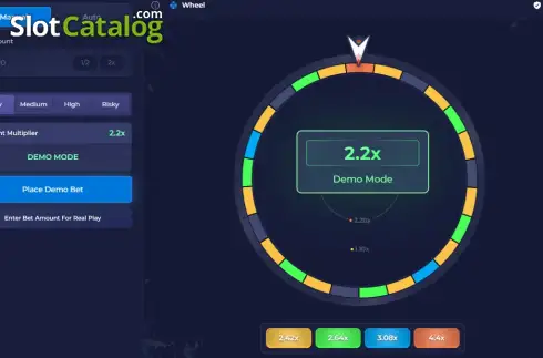 Οθόνη3. Wheel (Rainbet Originals) Κουλοχέρης 