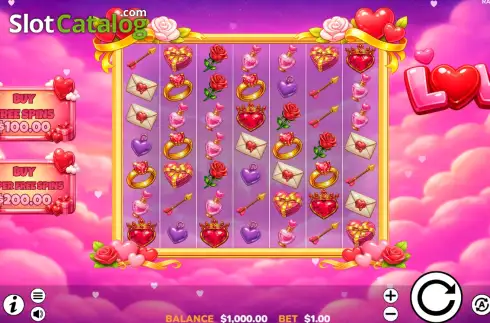 Οθόνη2. Love (Rainfall Gaming) Κουλοχέρης