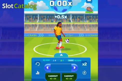 Οθόνη2. R10 Crash by Ronaldinho Gaucho Κουλοχέρης