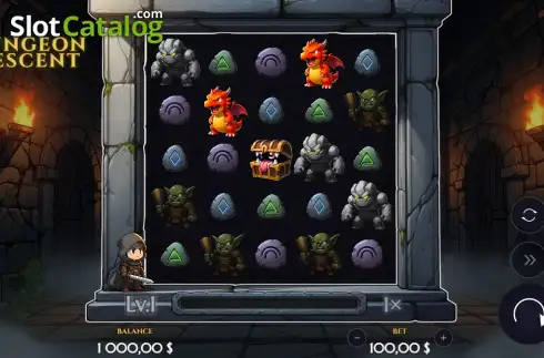 Οθόνη2. Dungeon Descent Κουλοχέρης