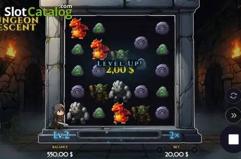 Οθόνη3. Dungeon Descent Κουλοχέρης