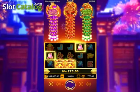 Οθόνη3. Firecrackers Fortune Κουλοχέρης