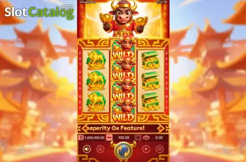 Οθόνη2. Prosperity Ox (Rectangle Games) Κουλοχέρης