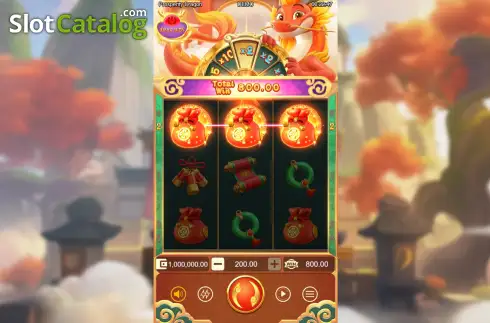Οθόνη3. Prosperity Dragon (Rectangle Games) Κουλοχέρης