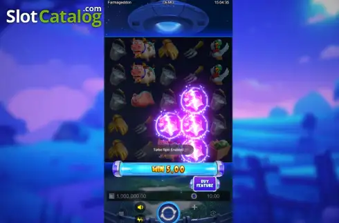 Οθόνη3. Farmageddon (Rectangle Games) Κουλοχέρης 