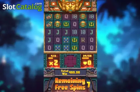 Οθόνη3. Aztec's Mystery Κουλοχέρης 