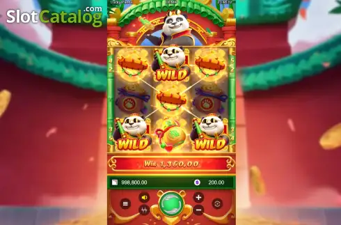Οθόνη3. Lucky Panda (Rectangle Games) Κουλοχέρης