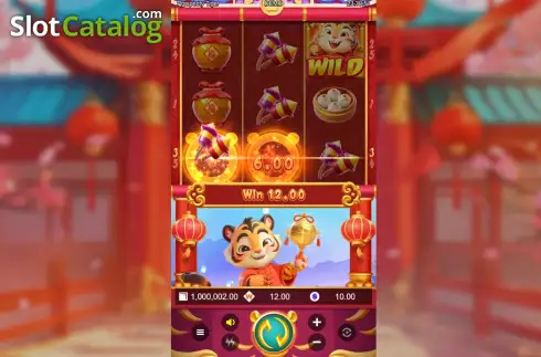Οθόνη3. Prosperity Tiger (Rectangle Games) Κουλοχέρης